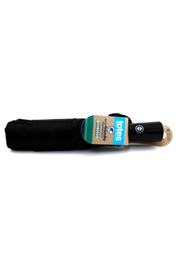 Umbrella Auto Open & Close 11 Inch Large Asst Color (Pack of 3)
