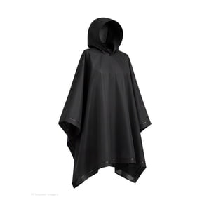 Totes Unisex Lightweight Reusable Rain Poncho, Packable