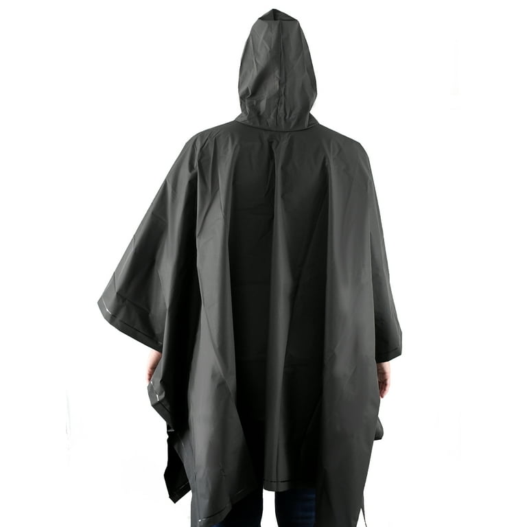 Totes Unisex Rain Poncho, Lightweight, Reusable, And Totes Unisex Rain Poncho, Lightweight, Reusable, And