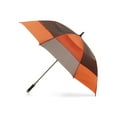 thumbnail image 1 of Totes Vented Auto Open Stormbeater Golf Stick Umbrella With SunGuard® Orange And Gray, 1 of 4