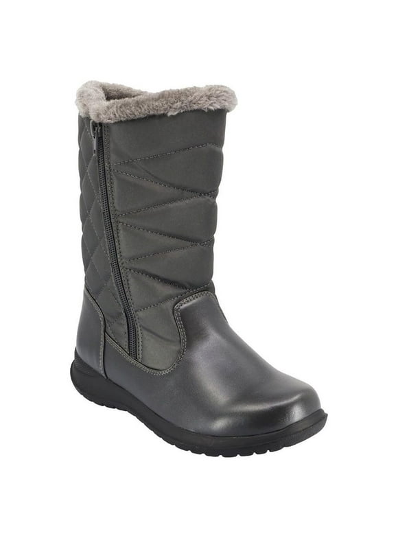 Totes Women's Edgen Waterproof Zip Up Snow Boots, Sizes 6-11, Wide Width Available