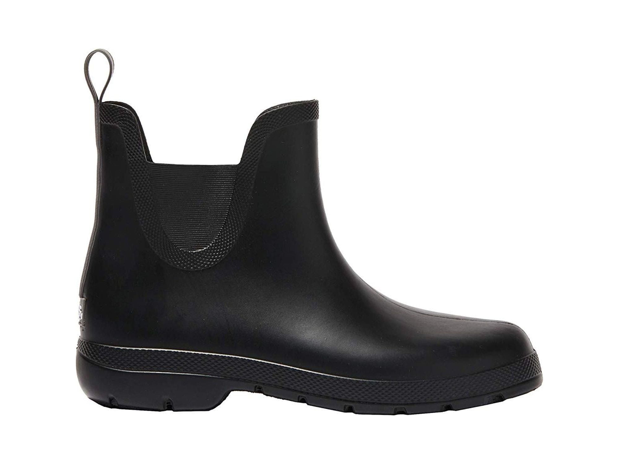 Totes Women's Everywear Chelsea Ankle Rain Boots Black Size 6