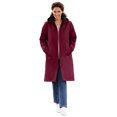 thumbnail image 1 of Woman Within Plus Size Mid-Length Raincoat, 1 of 4