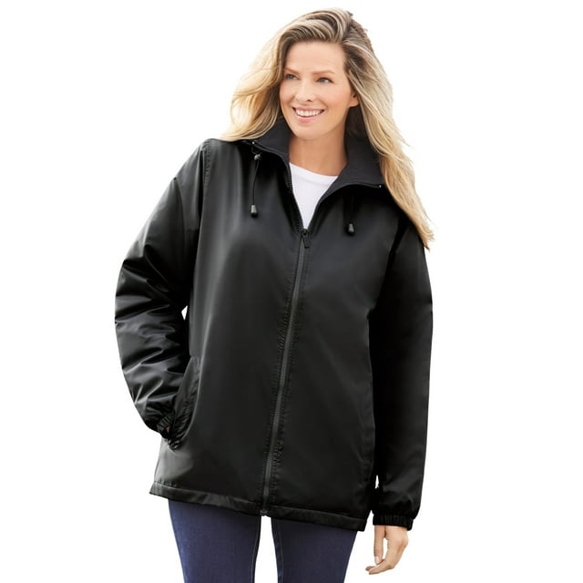Totes Women's Plus Size ThreeSeason Storm Jacket