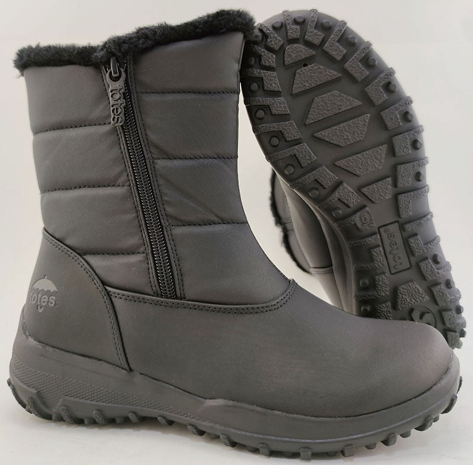 Totes Women s Puff Short Winter Boot Walmart