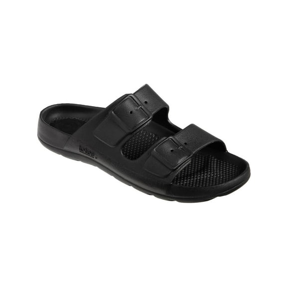 Totes Womens Solid  Slide Sandals