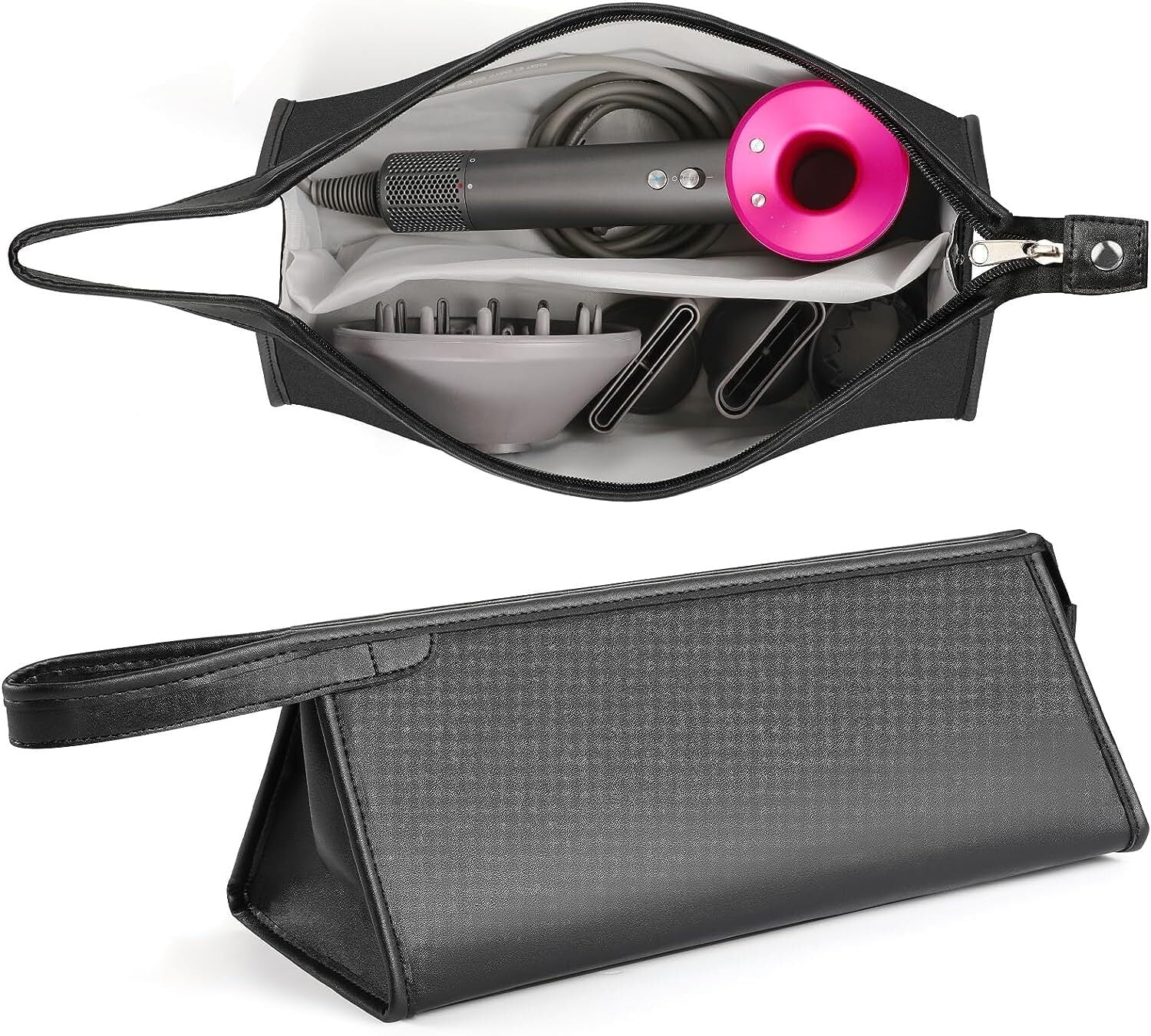 Double-Layer Carrying Case For Shark FlexStyle/Dyson Airwrap Styler And Attachments