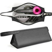 Totf Travel Storage Bag for Dyson Airwrap Styler & Shark Flexstyle, Black