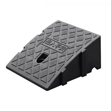 Totil Cushion Car Slope Pad Rubber Car Curb Ramps Portable Lightweight Threshold Ramp Set Heavy Duty Loading