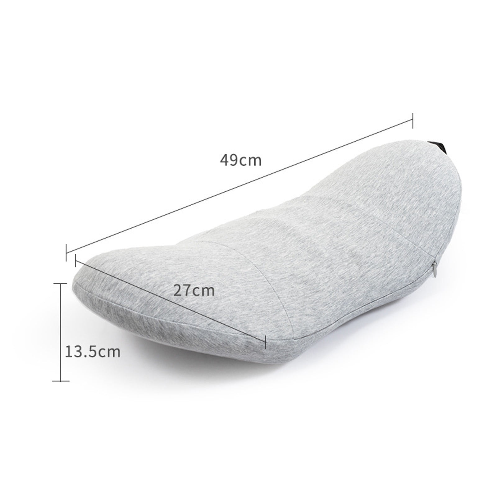 Totil Cushion Lumbar Support Pillow for Sleeping，Ergonomic Orthopedic