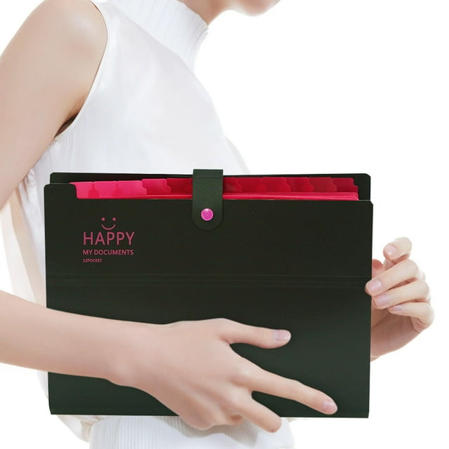 Totil SKYDUE Expanding File Organizer With 12 Pockets Accordion File
