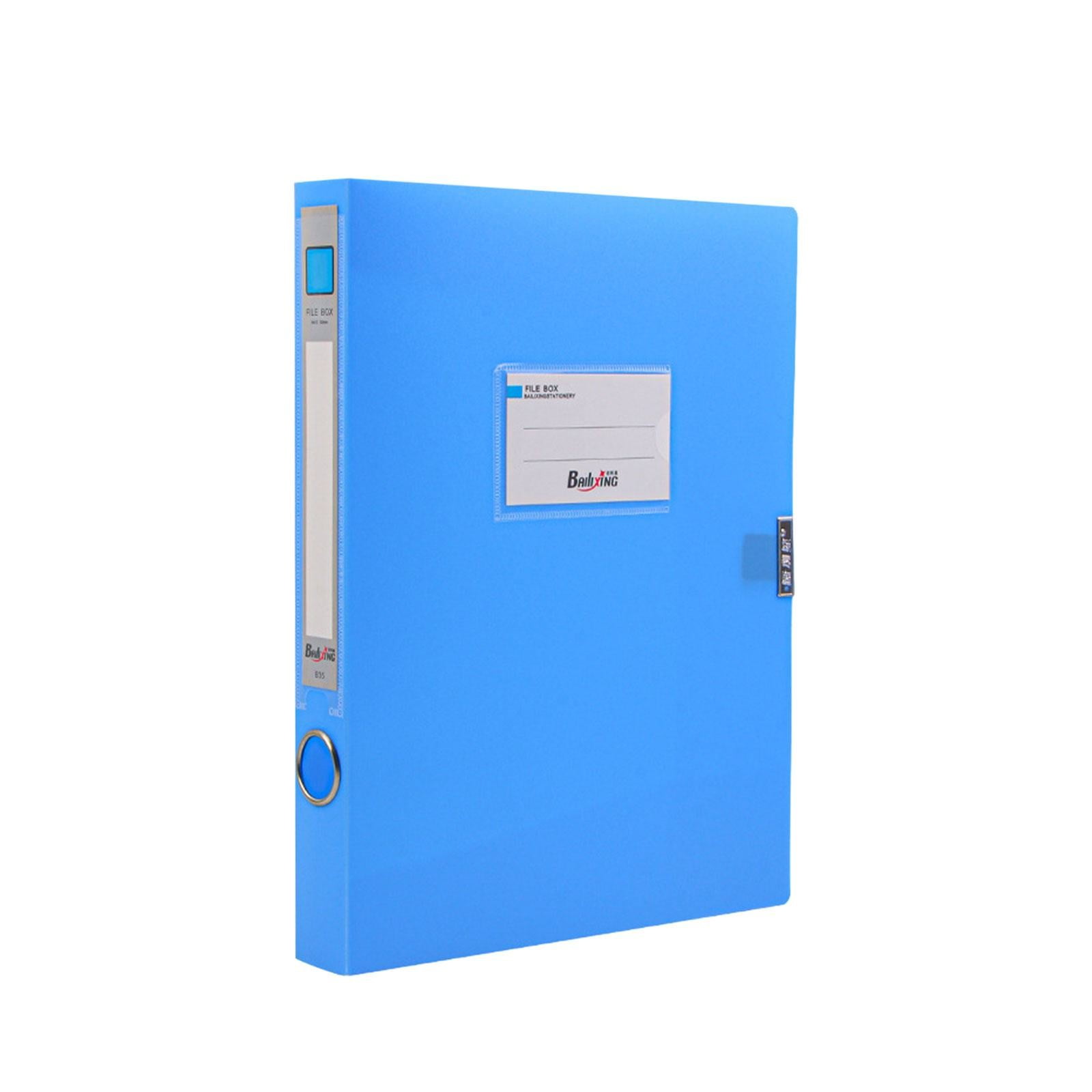 Totil office Craft Stationery Thickened Archive Box Supplies Plastic