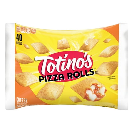 Totino's Cheese Pizza Rolls, 40 ct, 19.8 oz Bag