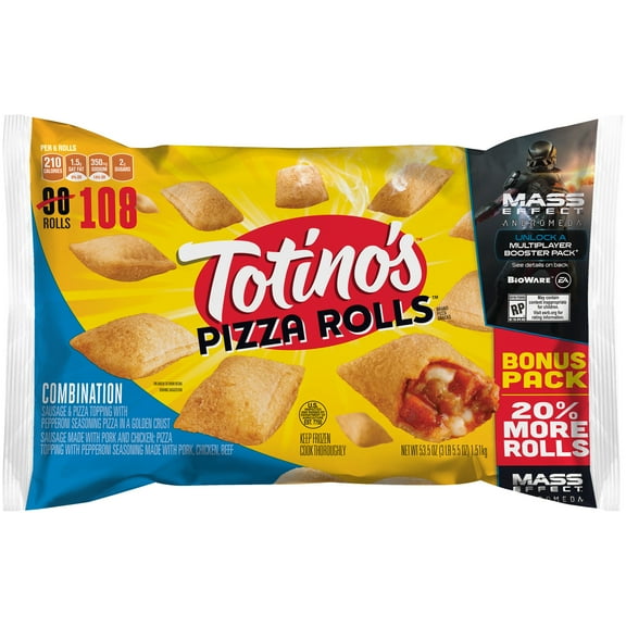 Totino's Combination Pizza Rolls, 48 Count