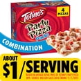 thumbnail image 1 of Totino's Party Pizza Pack, Combination, Frozen, Game Day Football Snacks, 4 Ct, 42.8 oz, 1 of 17