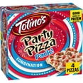 thumbnail image 1 of Totino's Party Pizza Pack, Combination, Frozen Pizza, Frozen Snacks, 4 Ct, 42.8 oz, 1 of 16