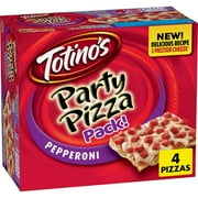 Totino's Party Pizza, Pepperoni, Frozen Snacks, 4 Count, 40.8 oz