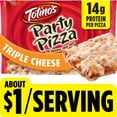 thumbnail image 1 of Totino's Triple Cheese Thin Crust Party Pizza, 9.8 oz (Frozen), 1 of 14
