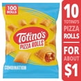 thumbnail image 1 of Totino's Pizza Rolls, Combination Flavored, Frozen Snacks, 100 Rolls, 48.8 oz, 1 of 15