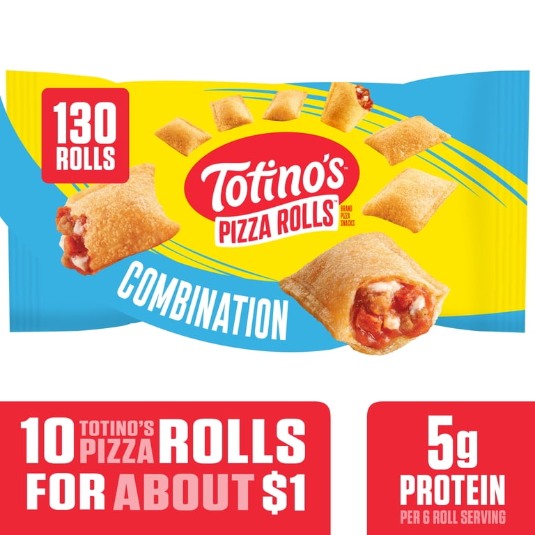 Totino's Pizza Rolls, Combination Pizza Flavored, Frozen