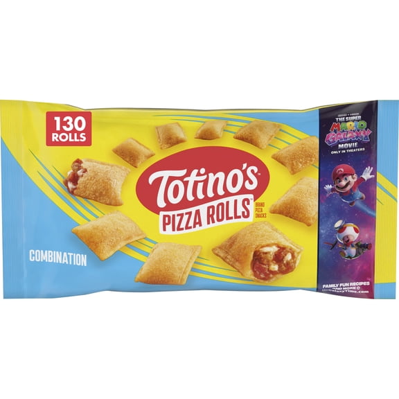 Totino's Combination Pizza Rolls Snacks, 130 Rolls (Frozen)