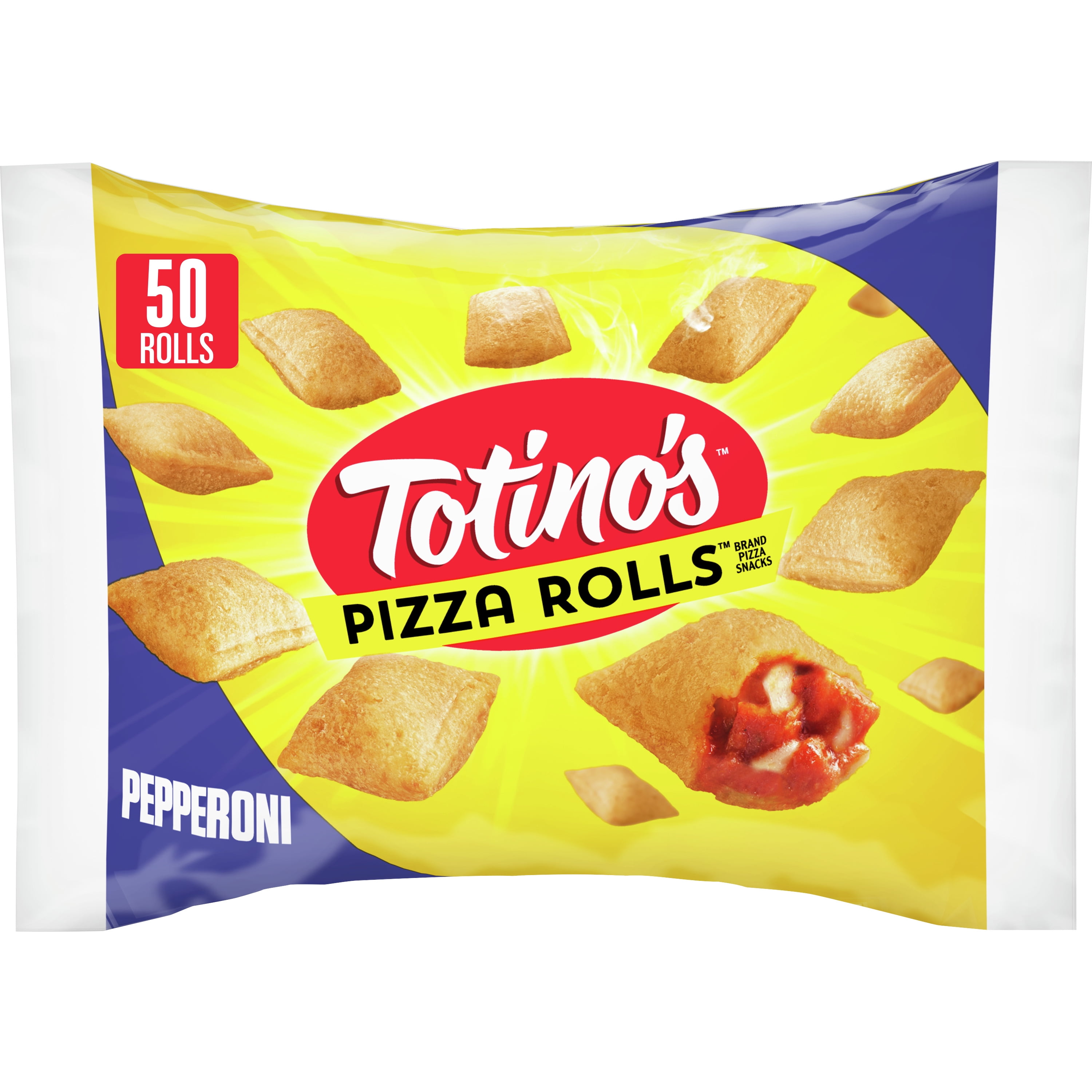 Totino's Pizza Rolls, Pepperoni Flavored, Frozen Snacks, 24.8 oz, 50 ct