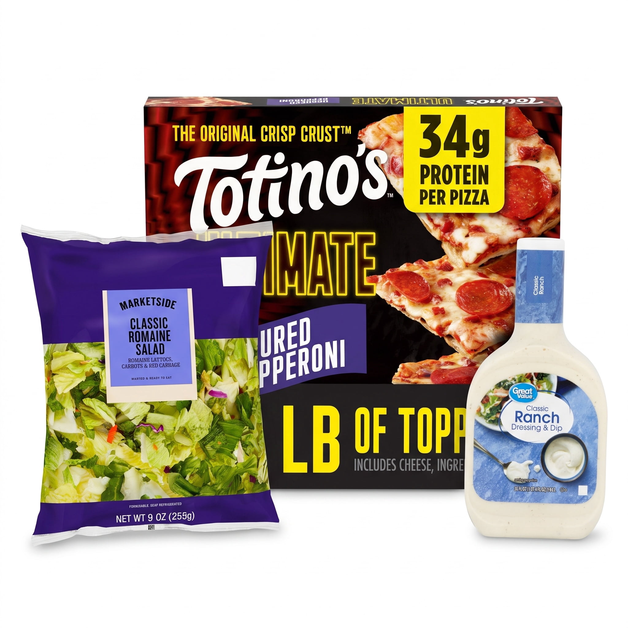 Totino’s Ultimate Pepperoni Pizza Meal Bundle
