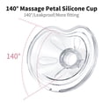 thumbnail image 1 of Totmizby Breast Pump Parts, 140° Soft Silicone Cups, 1 of 6