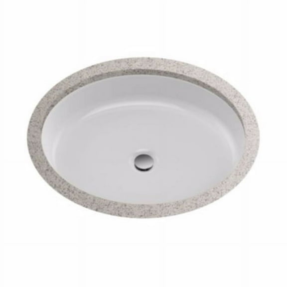 Toto Atherton™ 18-3/8" Vitreous China Undermount Bathroom Sink with Concealed Overflow Cotton
