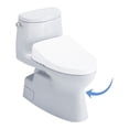 thumbnail image 1 of Toto CST614CEFGAT40#01 1Pc Carlyle Ii Washlet+ 1.28Gp, 1 of 1