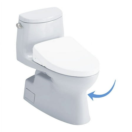 Toto CST614CEFGAT40#01 1Pc Carlyle Ii Washlet+ 1.28Gp