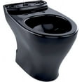 thumbnail image 1 of Toto CT412FNo.51 Aquia Dual Flush Elongated Toilet Bowl, Ebony, 1 of 2