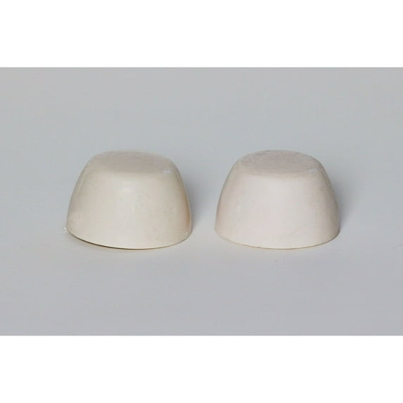 Toto Color Replacement Plastic Toilet Bolt Caps - Set of 2 - Ebony