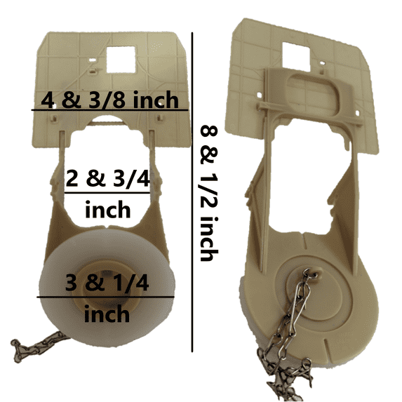 Toto Universal Counterbalanced Toilet Flapper (2-Pack)