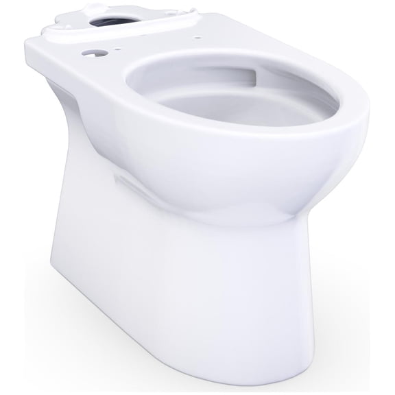 Toto CT472CUFGT40#01 Glaston Elongated Toilet Bowl Only - White