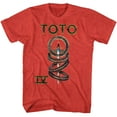 thumbnail image 1 of Toto IV Album Cover Red Heather Adult T-Shirt, 1 of 2