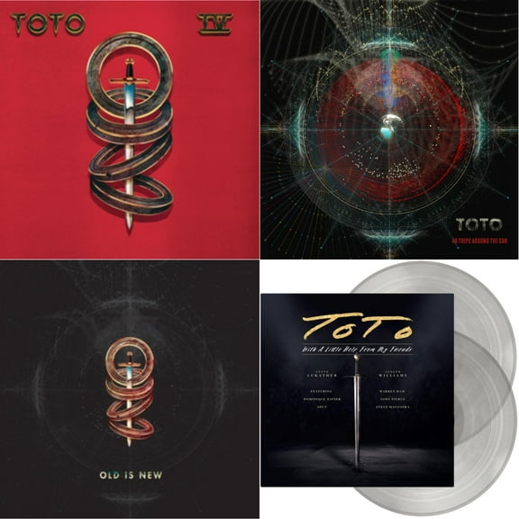Toto Iv & 40 Trips Around The Sun: Greatest Hits (2LP/150G/Dl Card) & Old Is New (140G/Dl Insert) & With A Little Help From My Friends (X) (Transparent LP Vinyl)