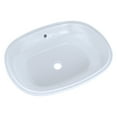 thumbnail image 1 of TOTO LT481G#01 Maris 20-5/16" x 15-9/16" Oval Undermount Bathroom Sink with CeFiONtect, 1 of 3