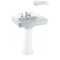thumbnail image 1 of Toto Lt530 Promenade 27-1/2" Pedestal Bathroom Sink - Beige, 1 of 2