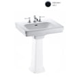 thumbnail image 1 of Toto Lt530.8 Promenade 27-1/2" Pedestal Bathroom Sink - Ebony, 1 of 2