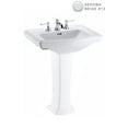 thumbnail image 1 of Toto Lt780.8 Clayton 27" Pedestal Bathroom Sink - Beige, 1 of 2