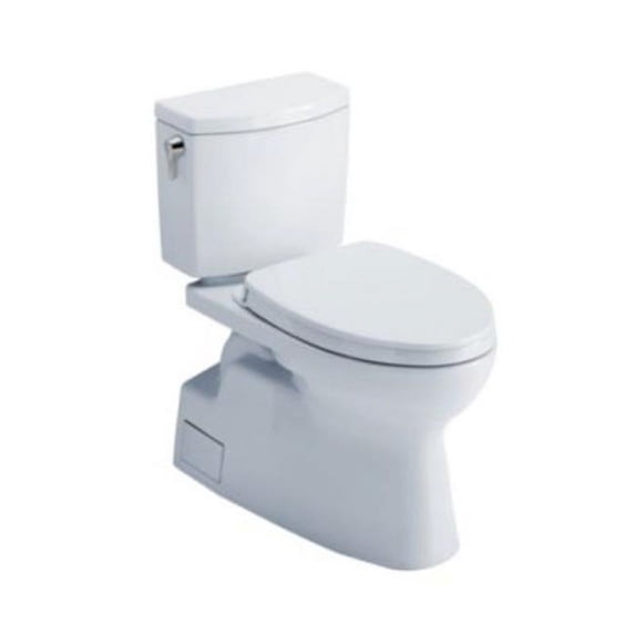 Toto MS474124CUFRG-01 Vespin II 1G Toilet with SS124 Right Hand Trip Lever, No.01 Cotton