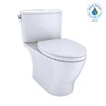 thumbnail image 1 of TOTO MS442124CUFG#01 Nexus 1G Two-Piece Elongated 1.0 GPF Universal Height Toilet with CeFiONtect and SS124 SoftClose Seat, 1 of 5
