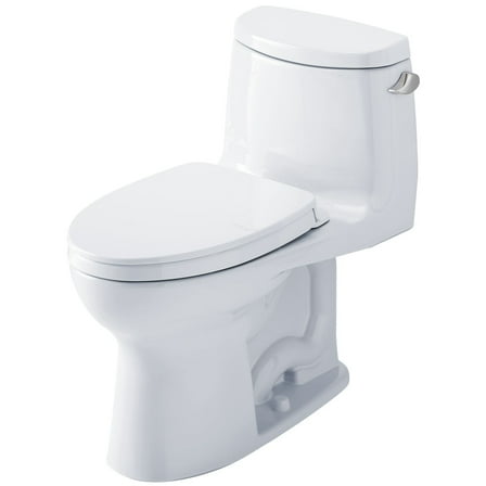 Toto Ms604124cefrg Ultramax Ii 1.28 Gpf One Piece Elongated Toilet - White