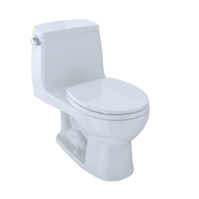 Toto Ms853113s Ultramax 1.6 Gpf One Piece Round Toilet - - Cotton