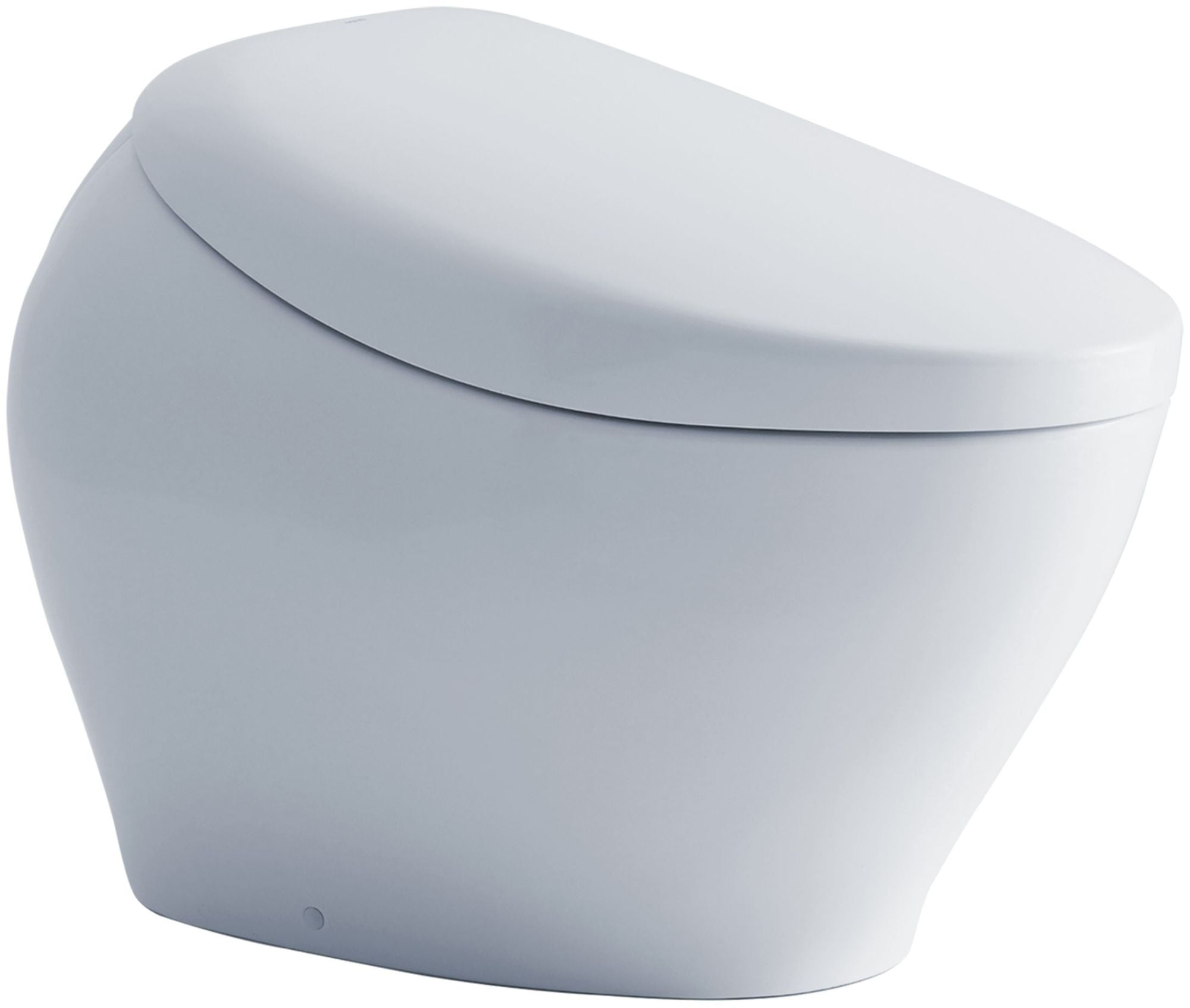 White Ceramic Dual Flush Elongated Bidet Toilet