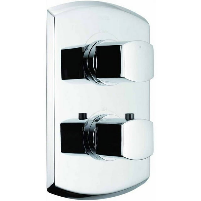 Toto Soiree Thermostatic Mixing Valve Trim with Dual Volume Control, Available in Various Colors