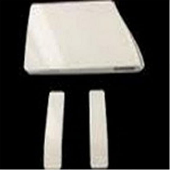 Toto THU344 No.01 Large & Small Side Plate Set, Cotton White