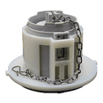 thumbnail image 1 of Toto THU440-A Top Half Flush Tower with 22 Chain Link, 1 of 2