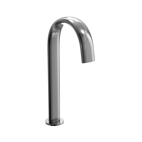 TOTO Gooseneck Vessel ECOPOWER or AC 0.5 GPM Touchless Bathroom Faucet Spout, 10 Second On-Demand Flow, Polished Chrome - TLE24008U1#CP